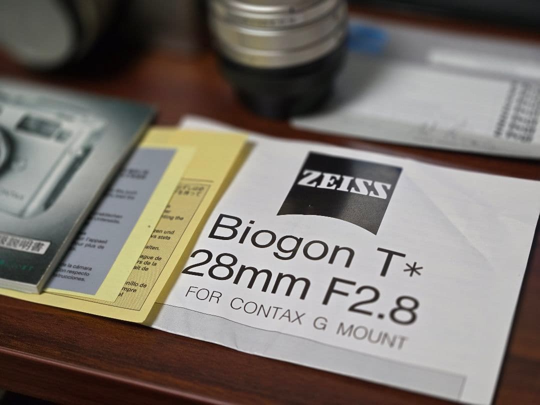 CONTAX G2 45mmF2・28mmF2.8 純正レンズセット