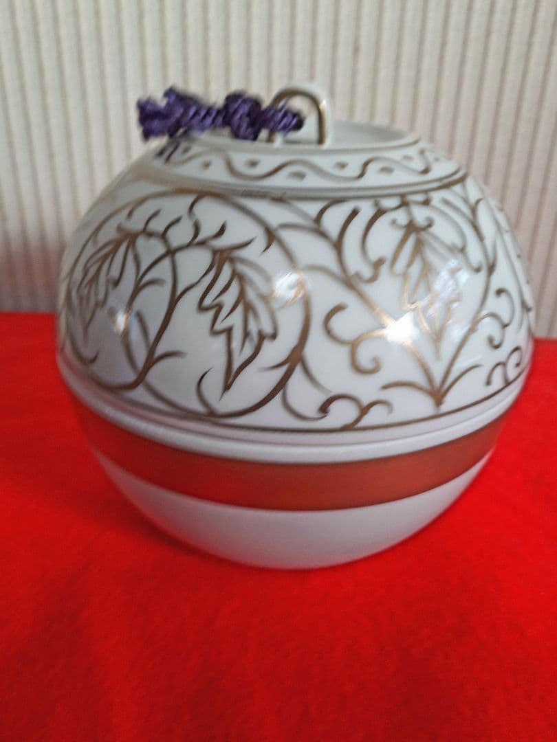 平安瑞光の金彩菓子器