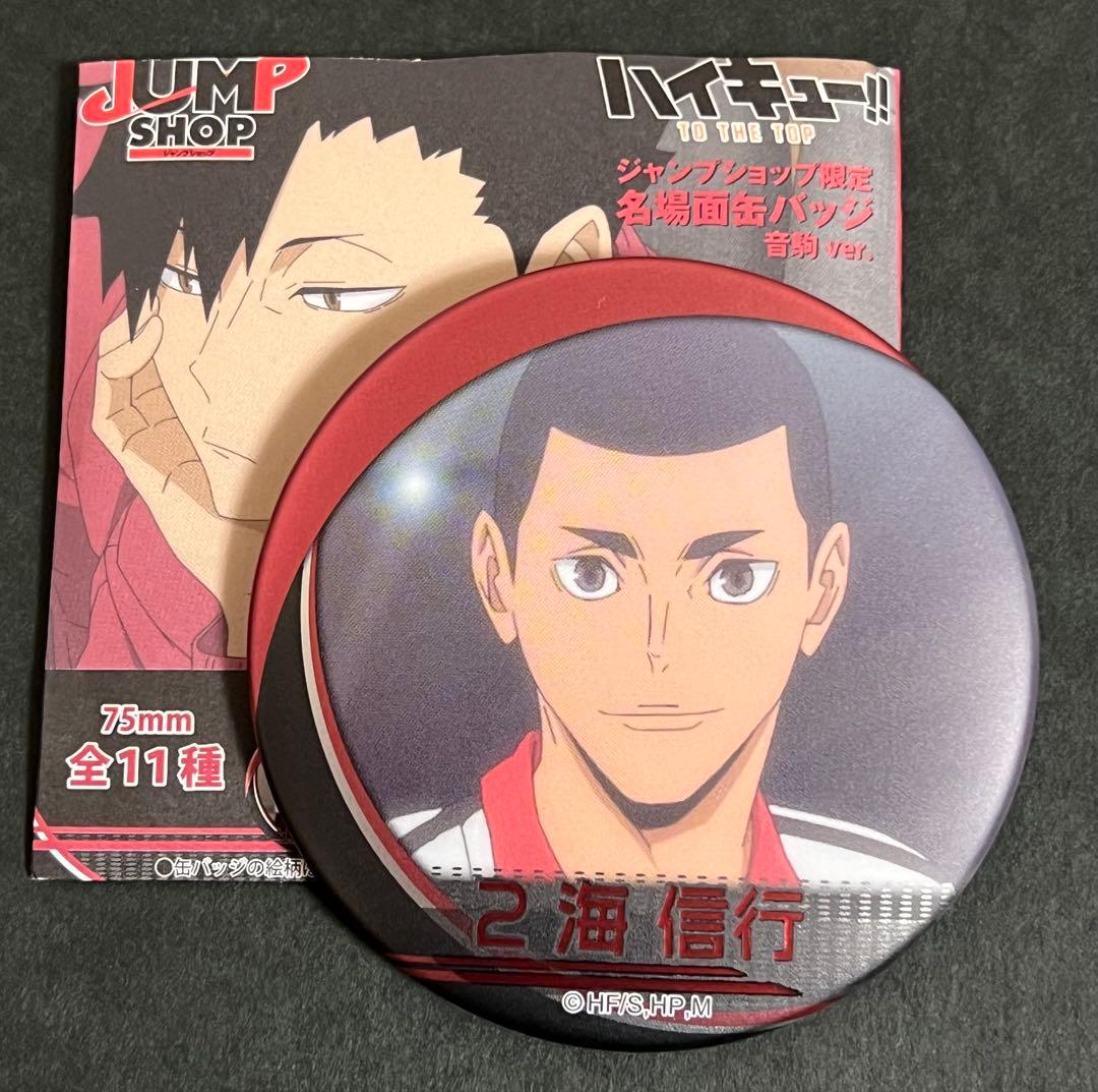 ハイキュー 名場面缶バッジ 音駒高校 孤爪研磨 黒尾 夜久 11種コンプリート