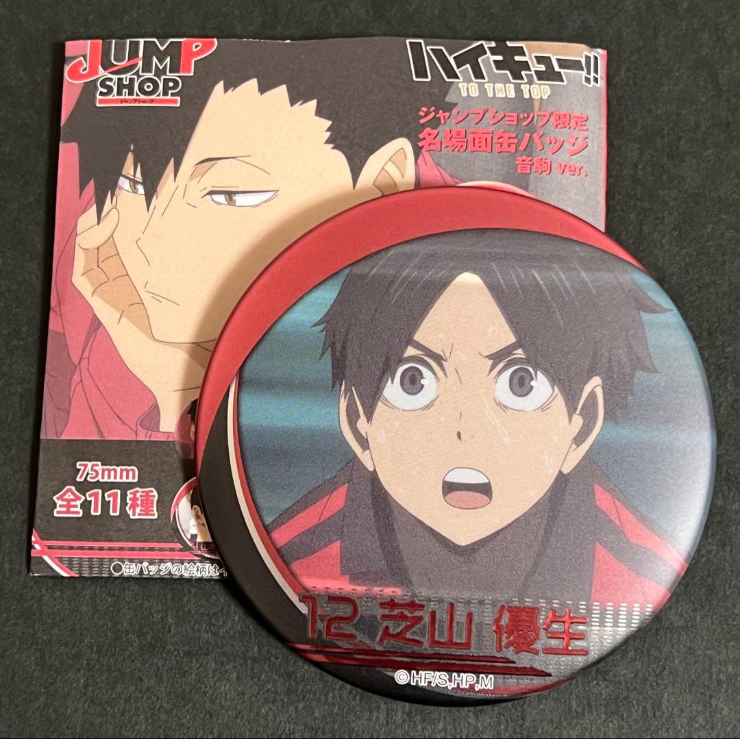 ハイキュー 名場面缶バッジ 音駒高校 孤爪研磨 黒尾 夜久 11種コンプリート