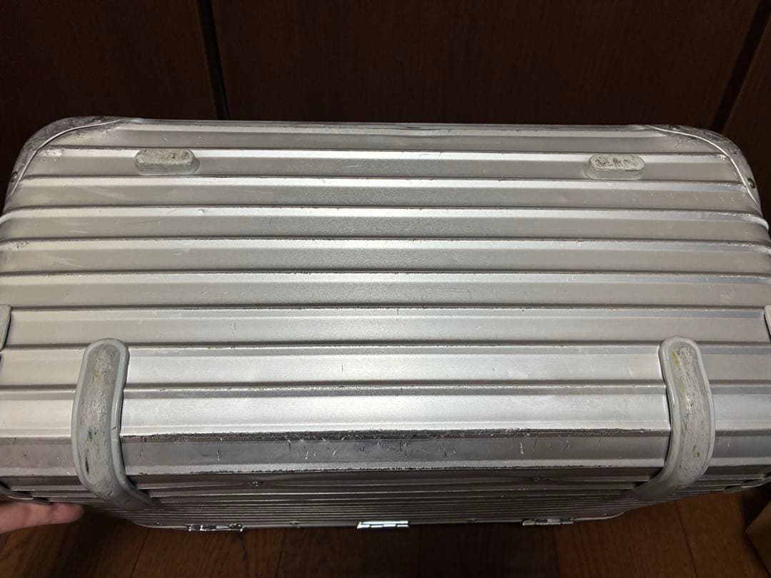 今週まで半額以下　廃盤　名作　二輪　リモワRIMOWA パイロット　トロリー