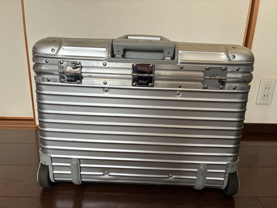 今週まで半額以下　廃盤　名作　二輪　リモワRIMOWA パイロット　トロリー