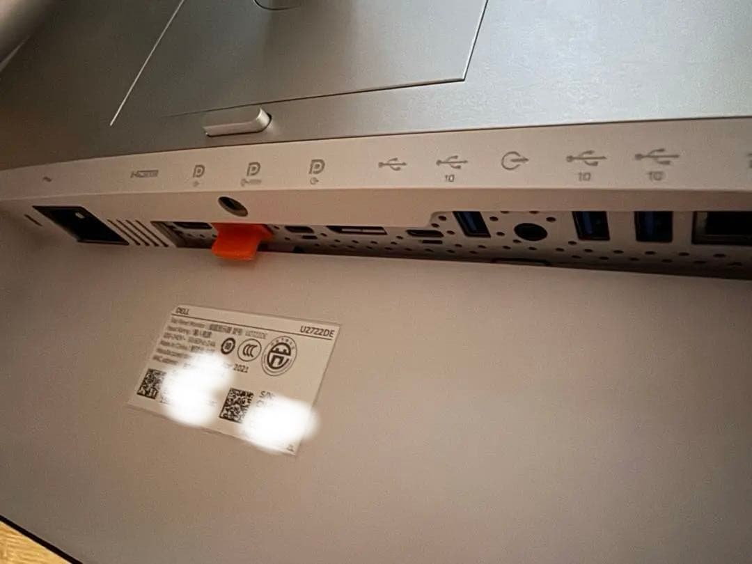 【ジャンク品】Dell 27インチUSB-Cハブ モニター U2722DE