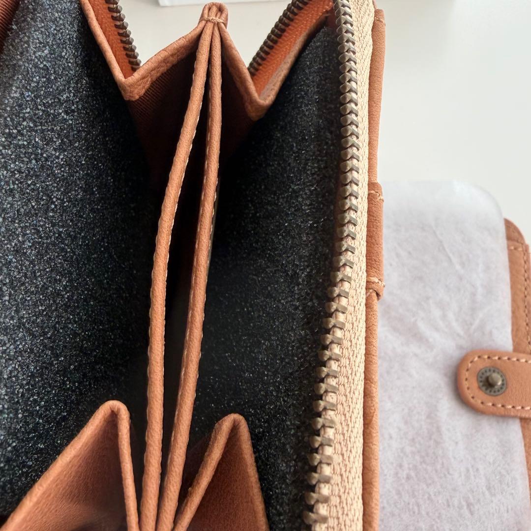 Dakota 2つ折り 財布 レザー ウォレット 革財布 革 ダコタ ベージュ