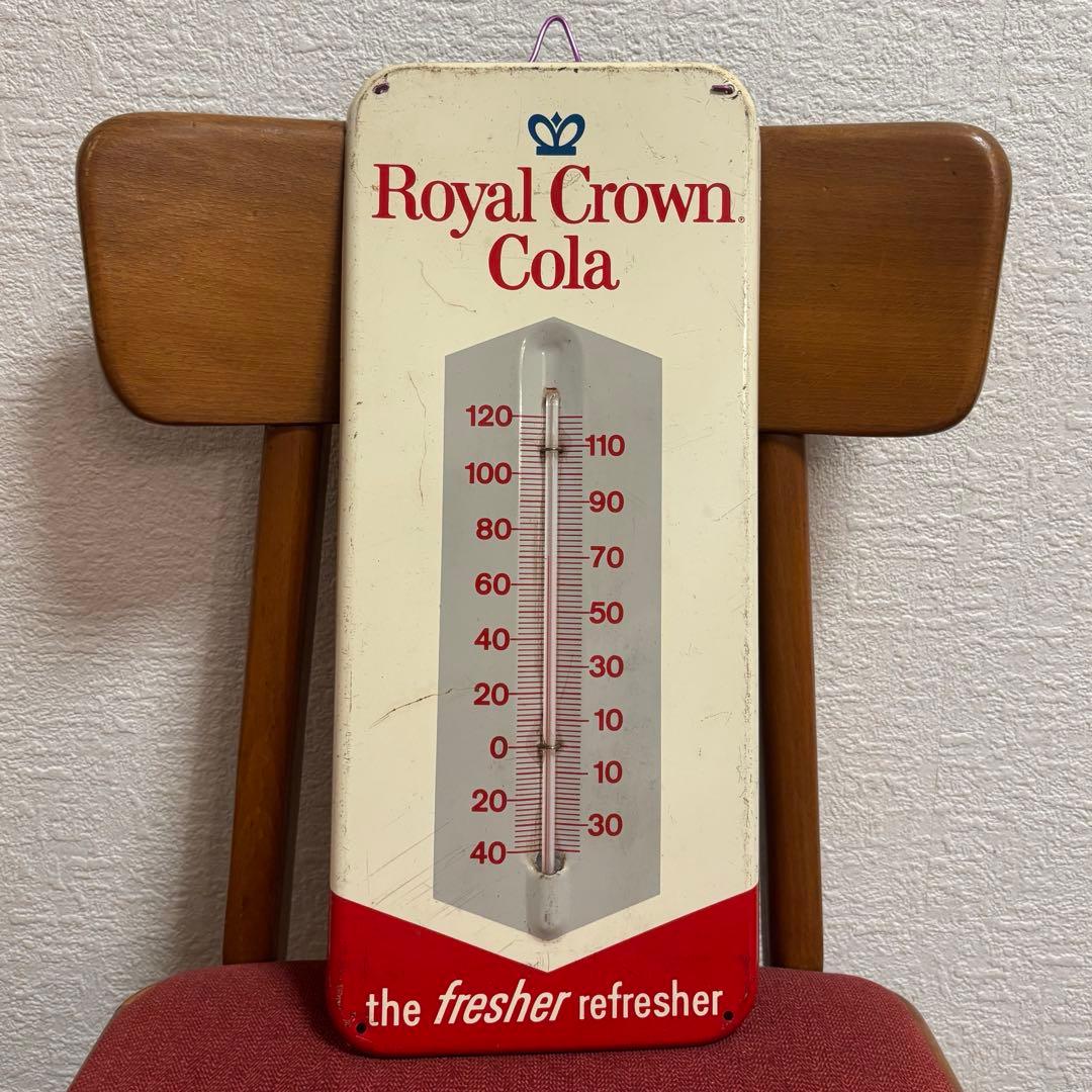 【 Crown Colaロイヤルクラウンコーラ】ヴィンテージ温度計