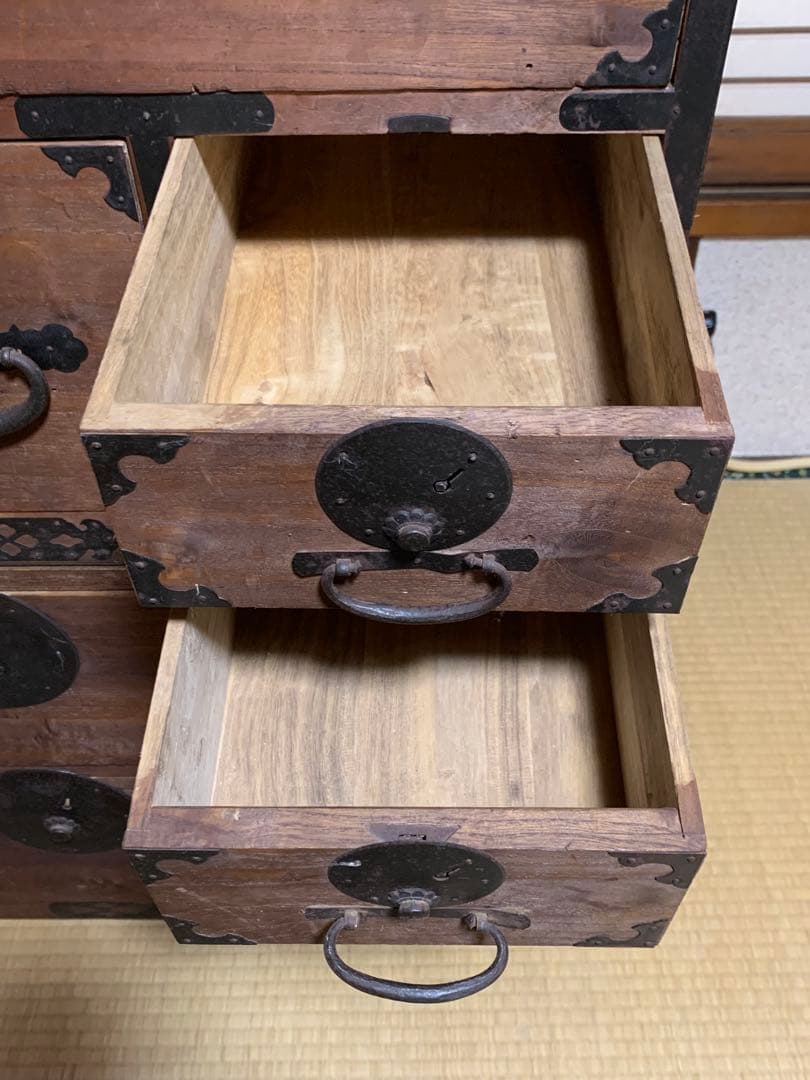 ☆【アンティーク】和箪笥 昭和レトロ 古タンス 桐箪笥