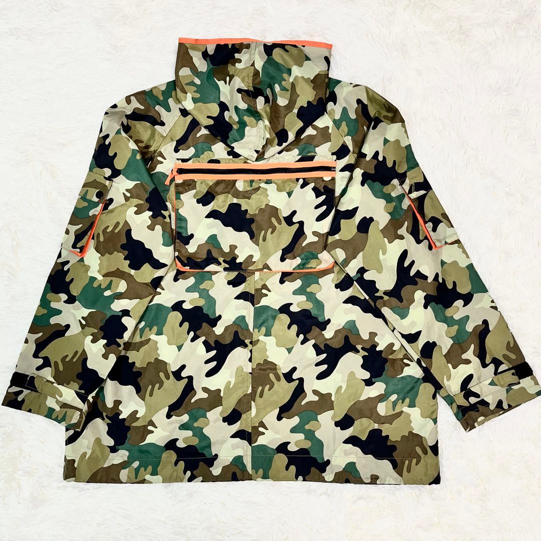 LEMONed hide 迷彩柄フード付きジャケット Mサイズ