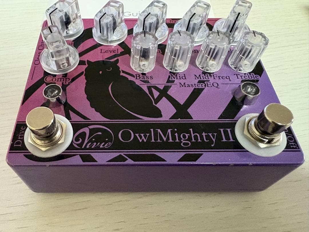Vivie OwlMighty II ベースプリアンプ 生産終了品