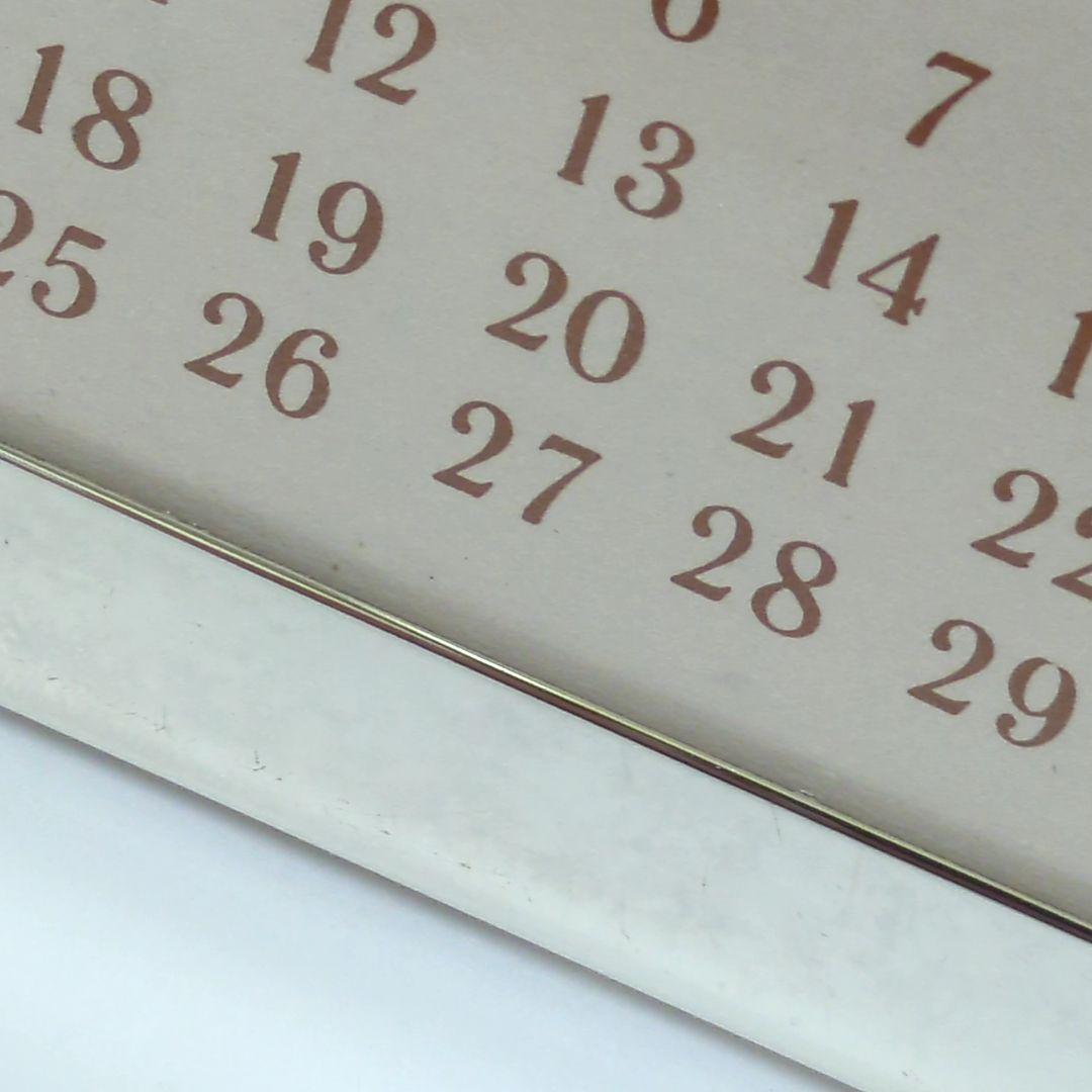 ティファニー 卓上カレンダー フォトフレーム シルバー 銀メッキ Tiffany