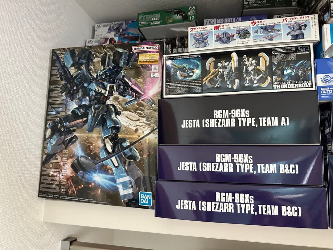 ガンプラ　mg hg