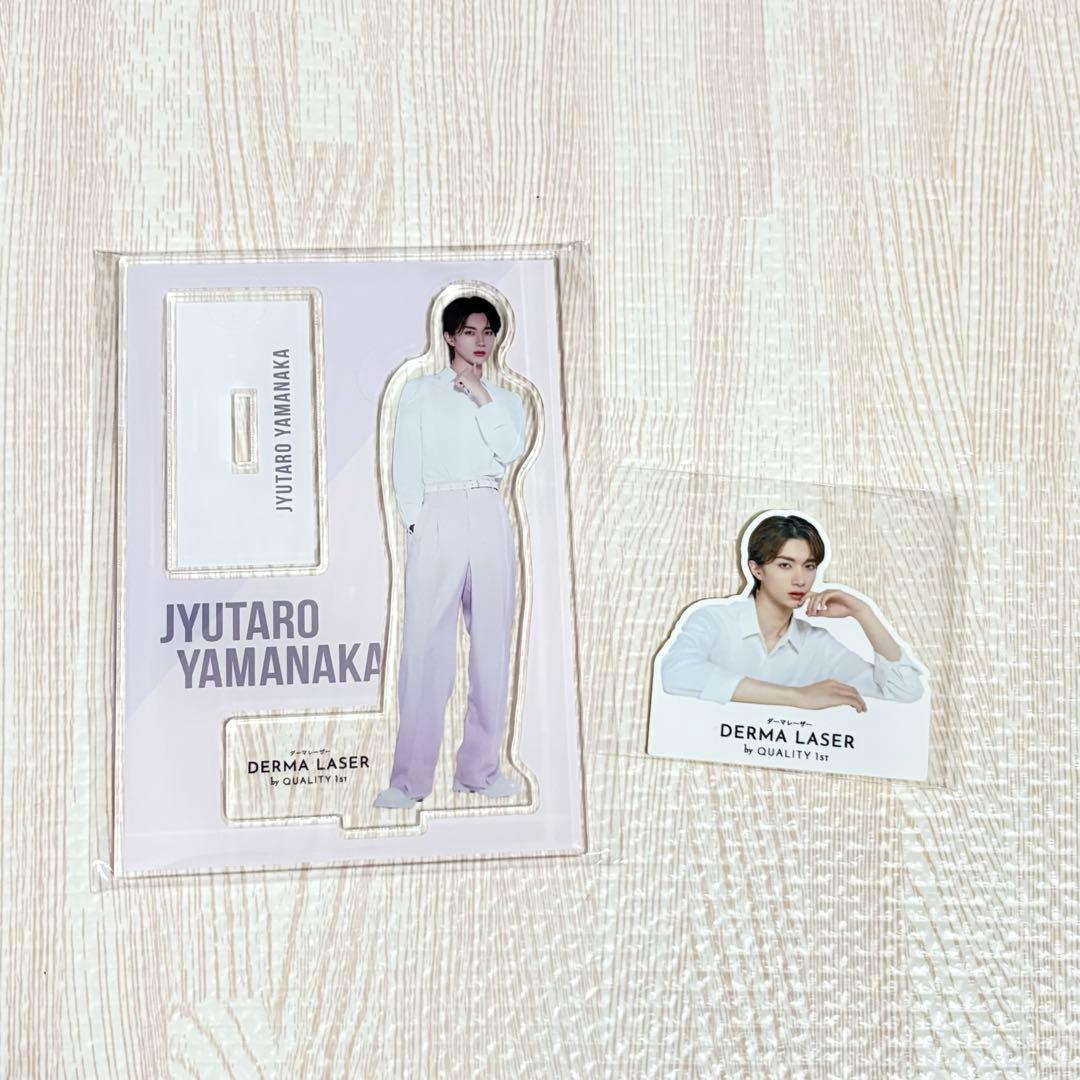 M!LK 山中柔太朗 アクリルスタンド ステッカー 非売品 ダーマレーザー