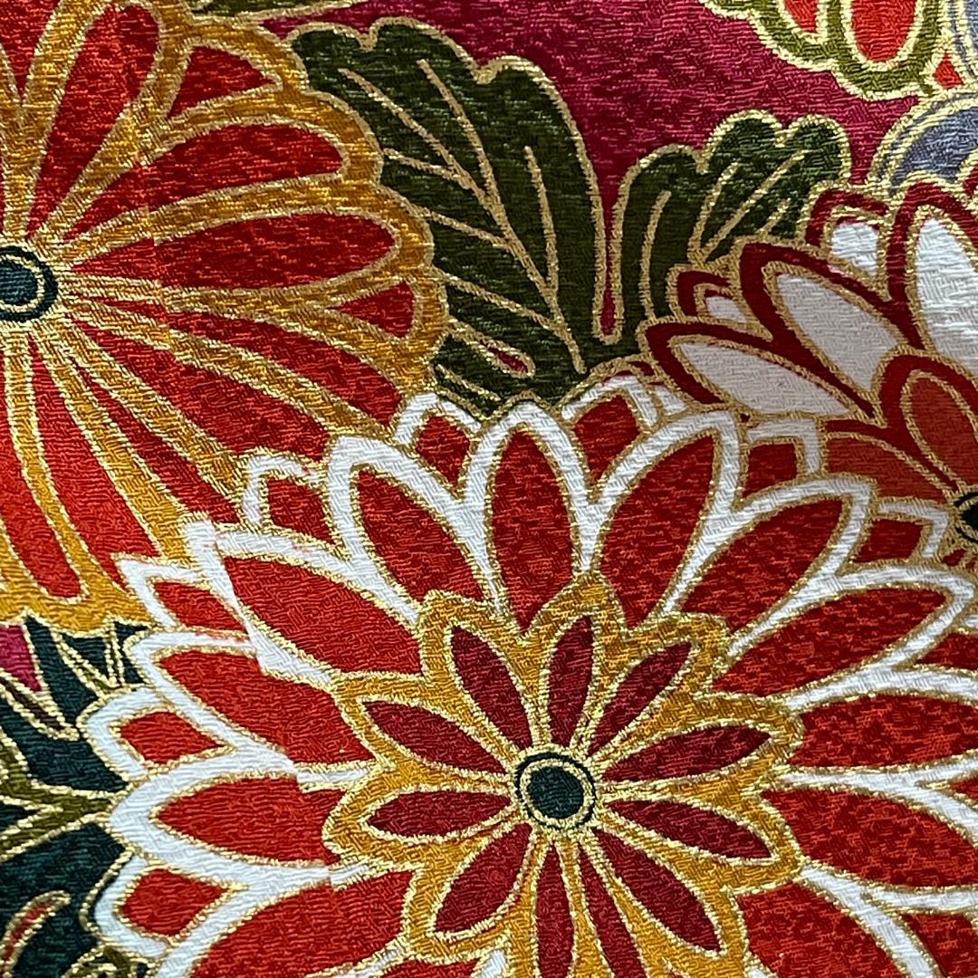 【新品未使用・仕立上・正絹】振袖－３＜さが美・耐油水加工済＞丈１５８㎝　裄６５㎝