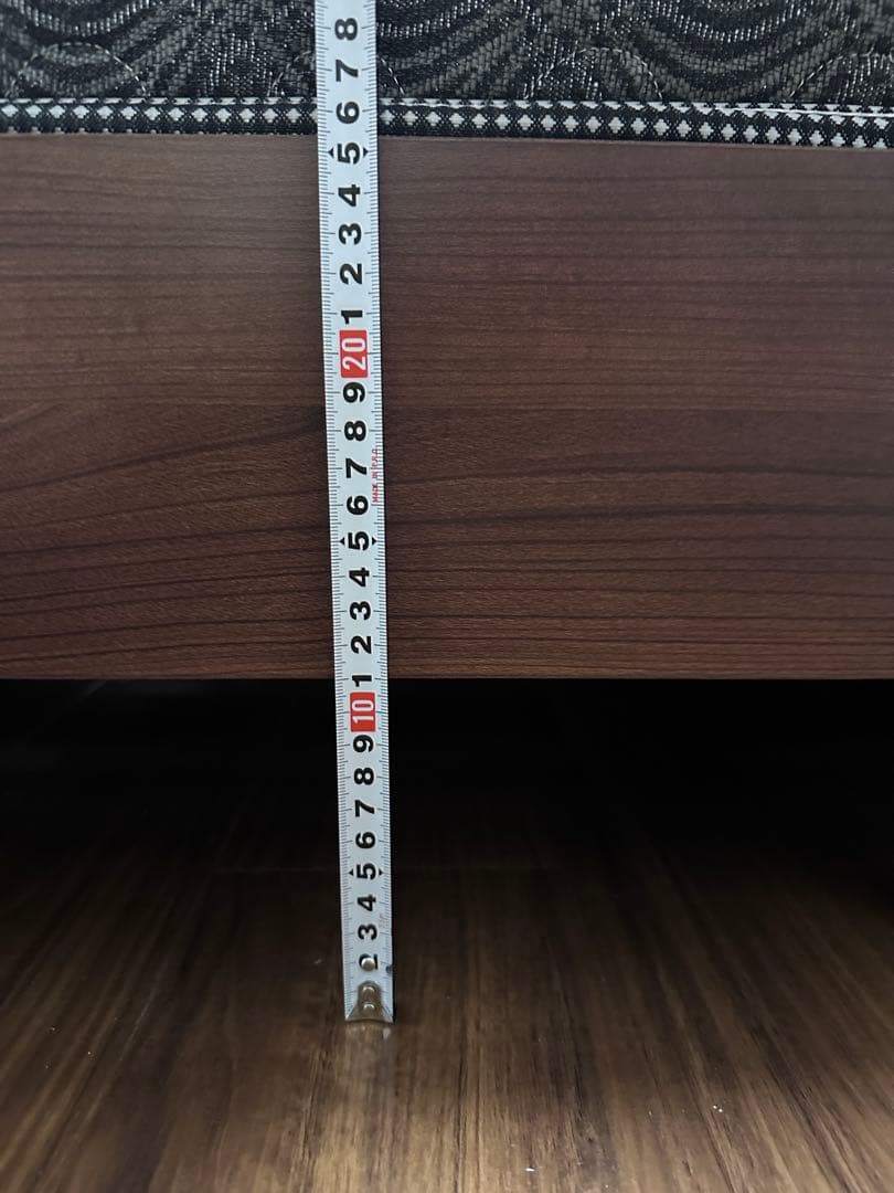 【お得】ベッドフレーム シングル ニューライトブラウン 宮 コンセント