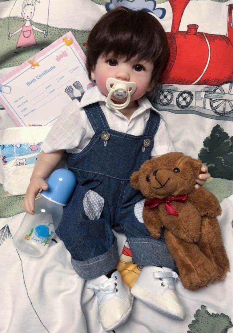 フルビニール　男の子　リペイント&カスタム　リボーンドール☆