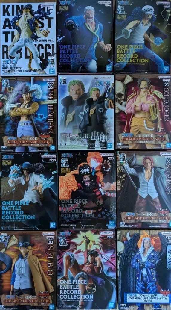 ONE PIECE 12体セット フィギュアセット