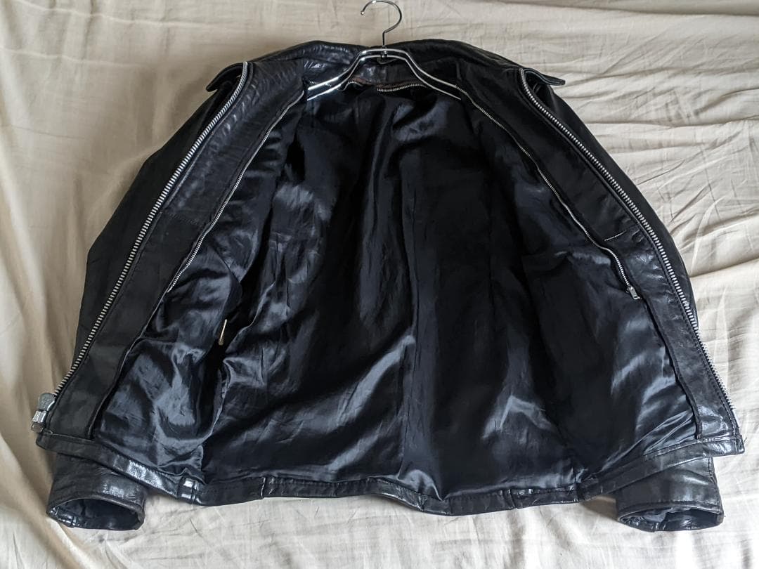 Leathercraft Process レザージャケット 革ジャン ブラック