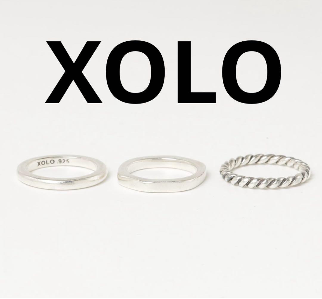 XOLO JEWERLY ショロ Triple Ring シルバー925 指輪