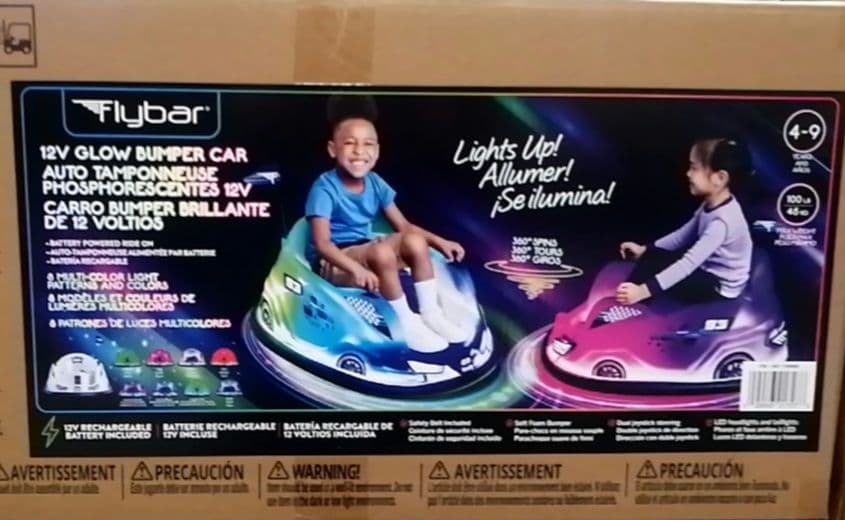 12ボルト グロー バンパーカー 12V 8種類ライトパターン1台