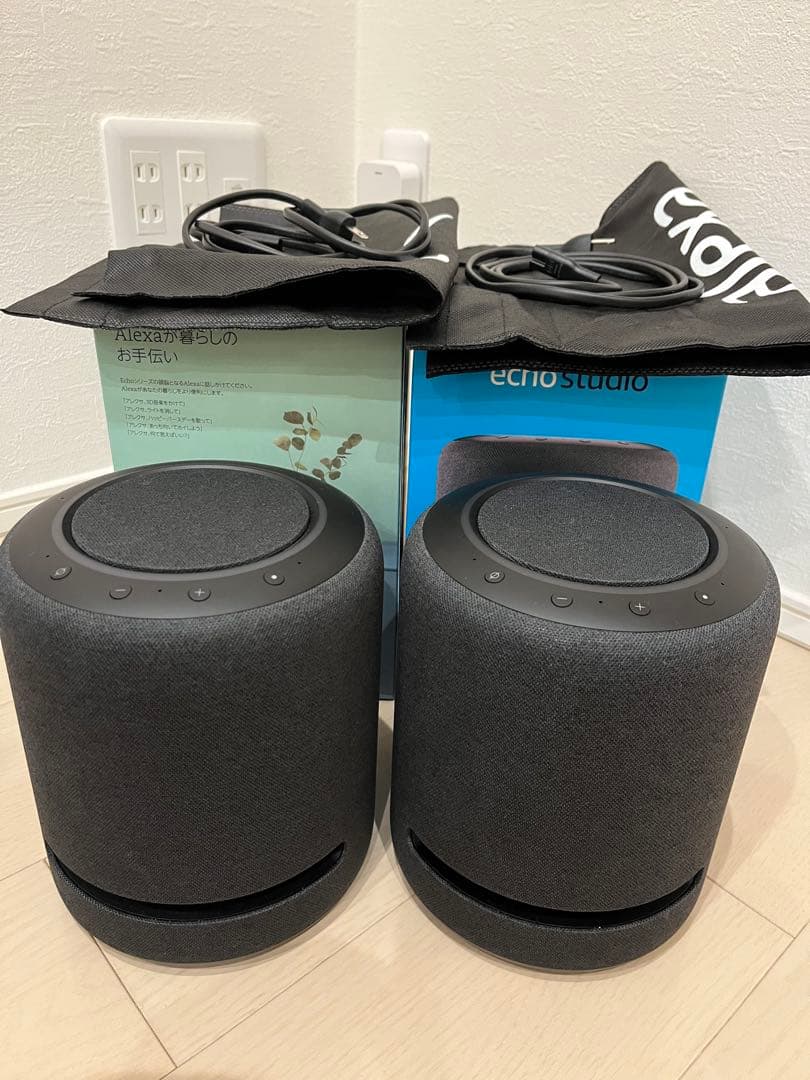 Echo Studio スマートスピーカー 2台セット