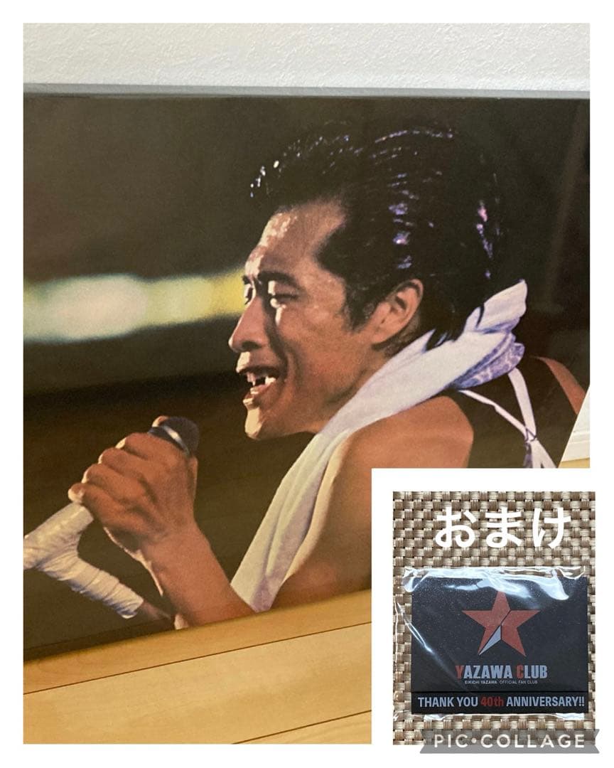 矢沢永吉 1978年 後楽園ライブ ポスターパネル(木製)