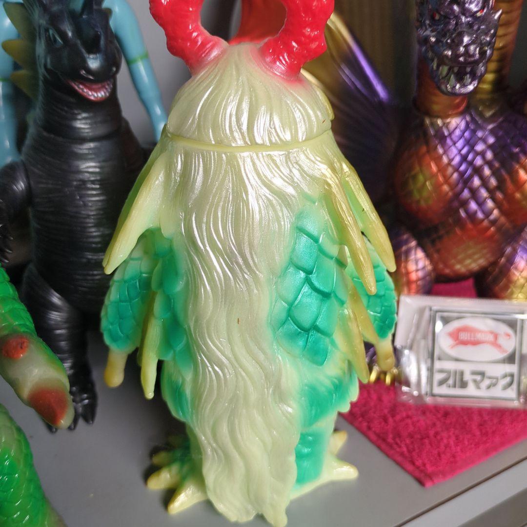 ビッグアイ蓄光　ミラーマン　ブルマァク　ヘッダーあり