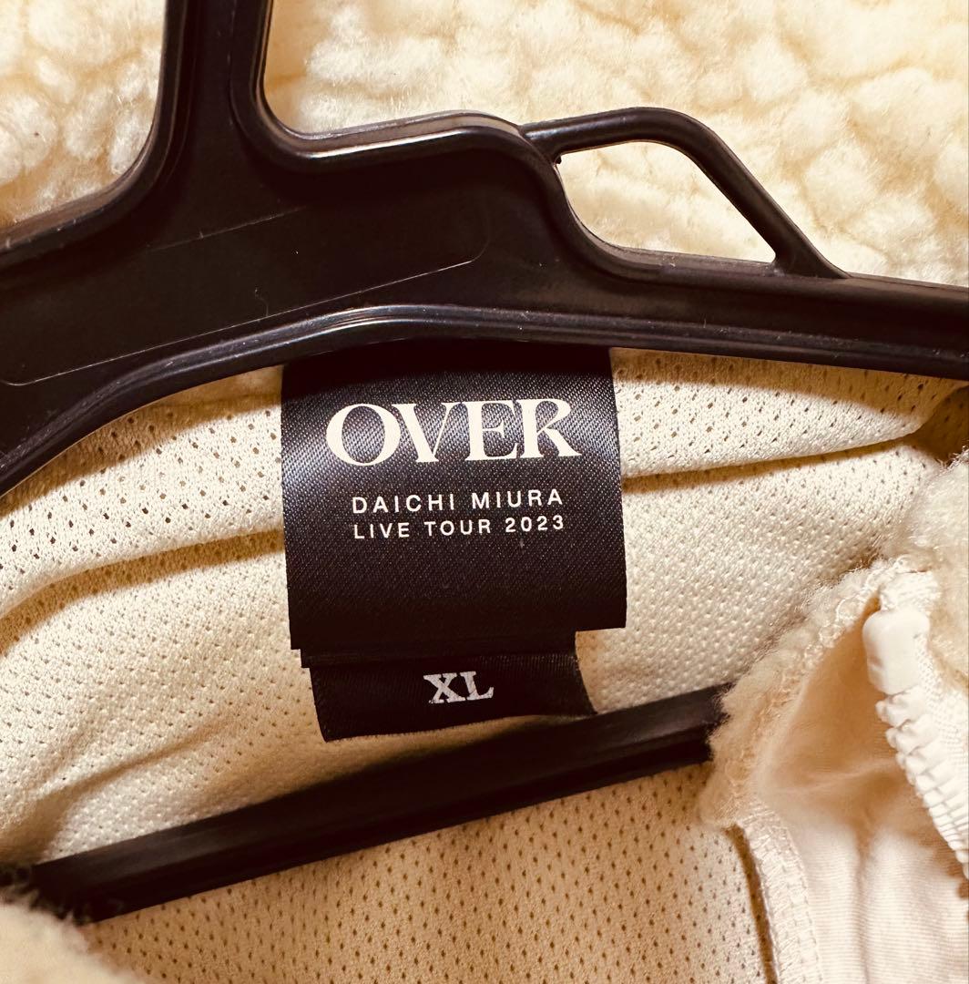 三浦大知 “Sheep\" Boa Parka XL ホワイト ボアパーカー