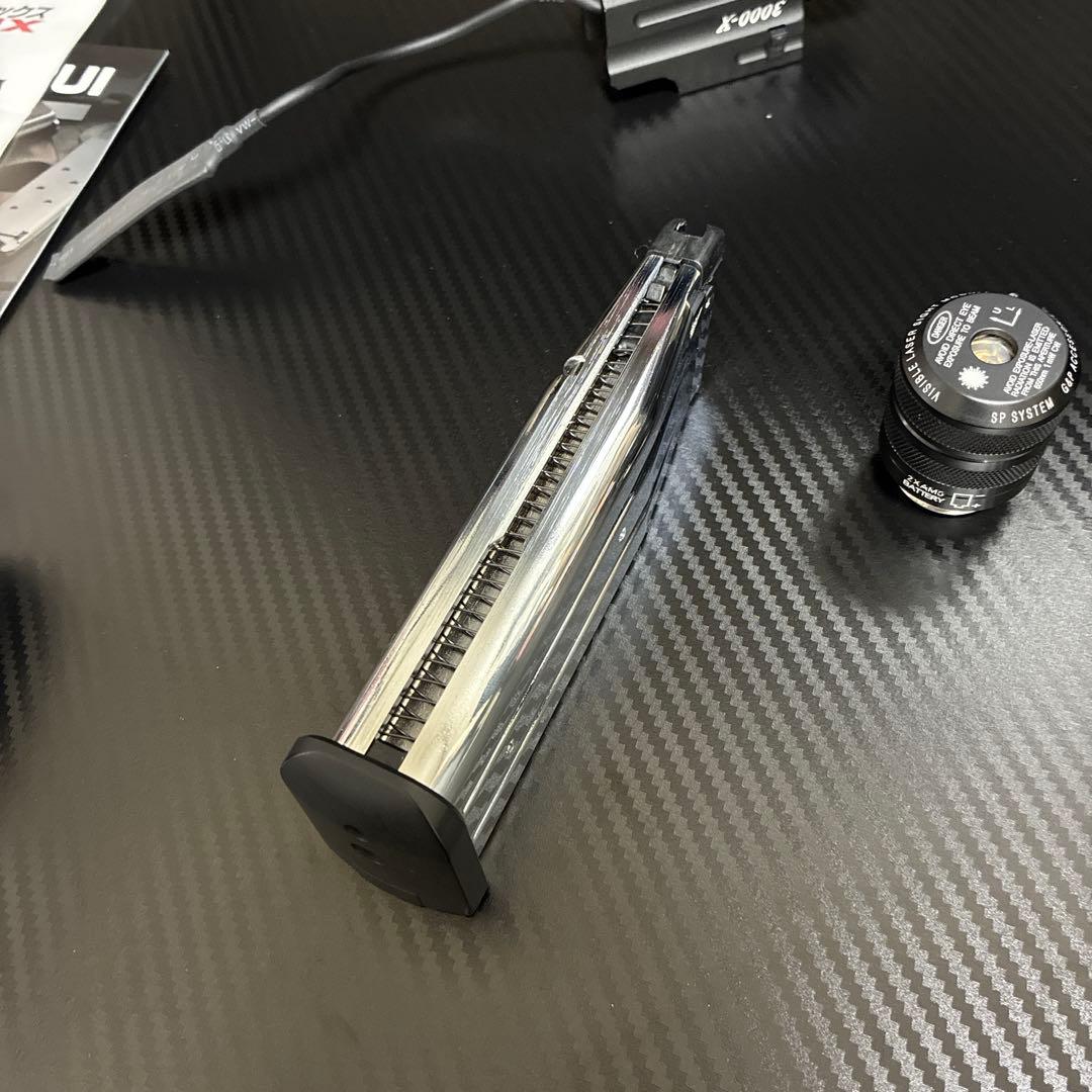 東京マルイ ハイキャパカスタム デュアル ステンレス ガスブローバック