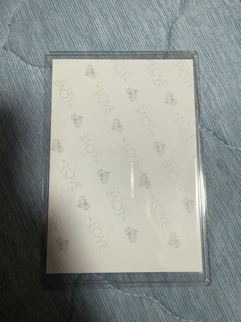 H*o様 ＝LOVE 佐々木舞香 直筆 ラブソングに襲われる ピンクニット生写真