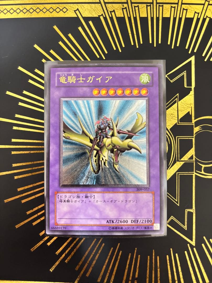 遊戯王　竜騎士ガイア　レリーフ