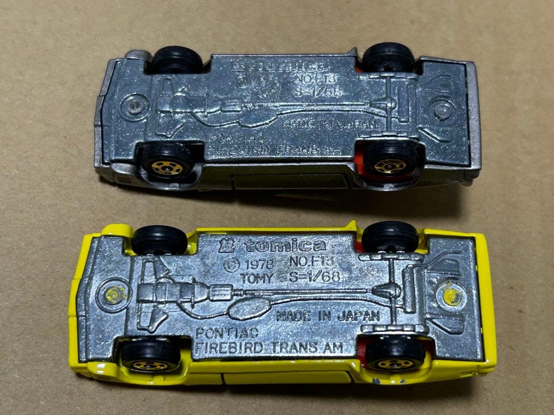 トミカ ポンティアック ファイアーバード トランザム 2台セット