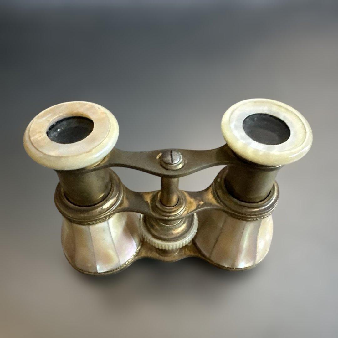 アンティーク 双眼鏡 真鍮製
