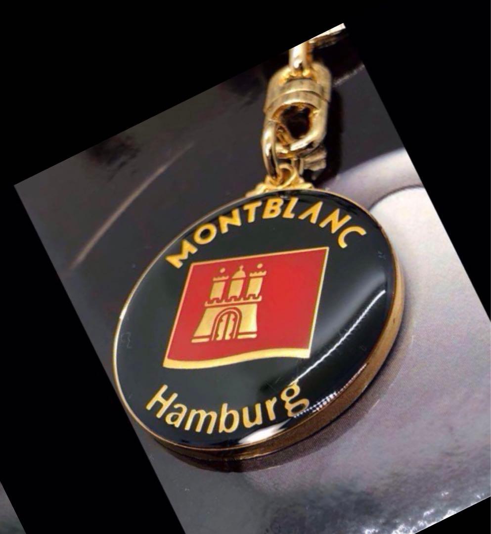 モンブラン⭐️非常にレアなヴィンテージ・ゴールドメダル⭐️スターマーク　キーホルダー