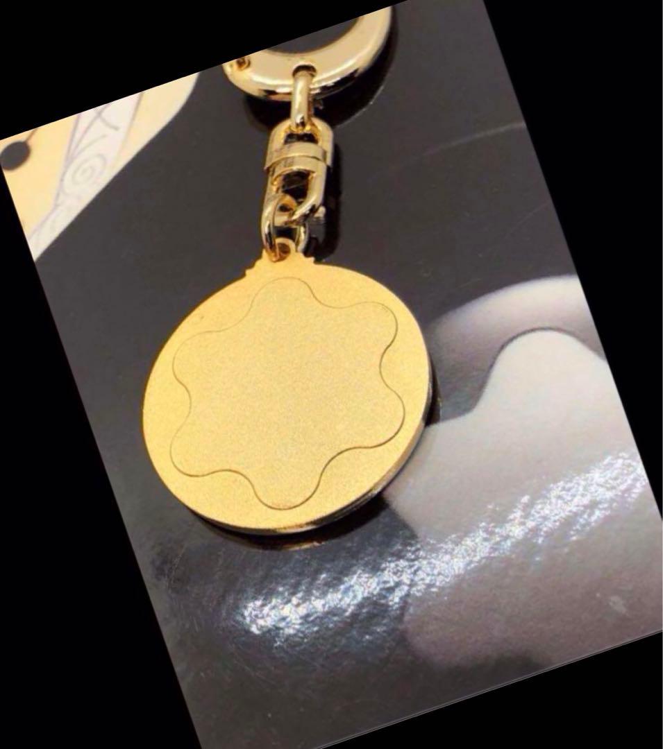 モンブラン⭐️非常にレアなヴィンテージ・ゴールドメダル⭐️スターマーク　キーホルダー