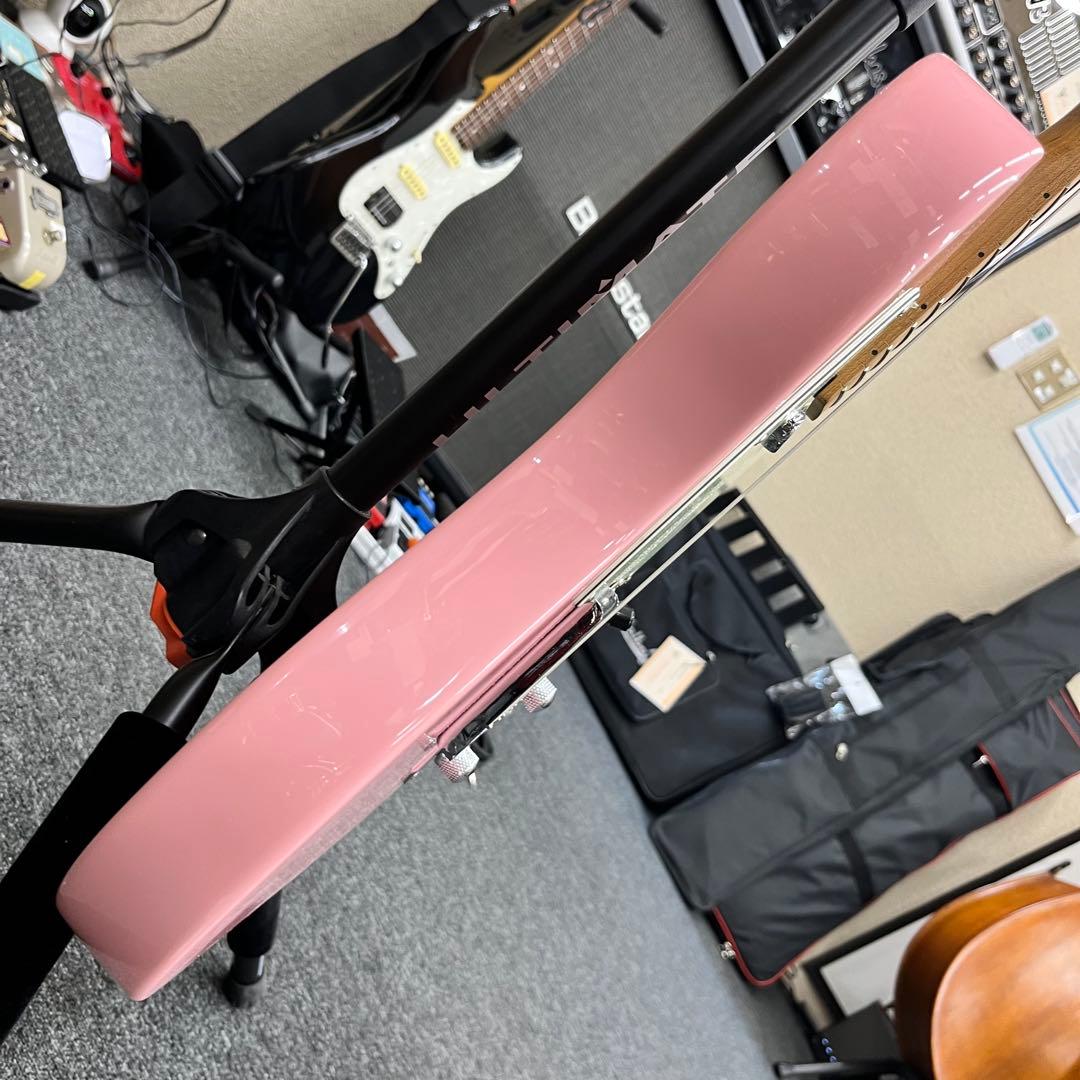 【10877】bacchus バッカス テレキャスタータイプ ピンク