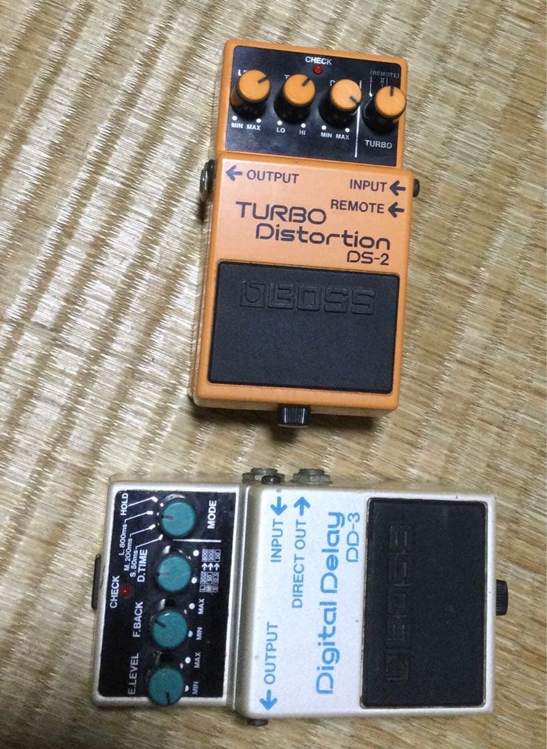 BOSS DS-2 ターボディストーション DD-3 ディレイ