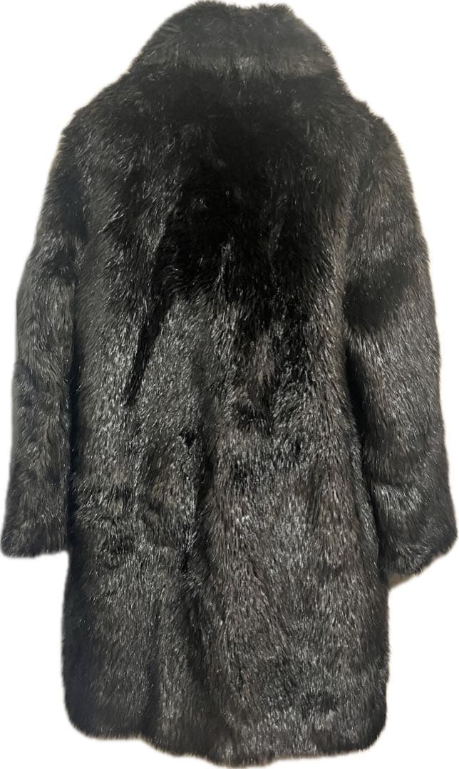  マルタンマルジェラ　ビーバーフェイクファーコート size XL