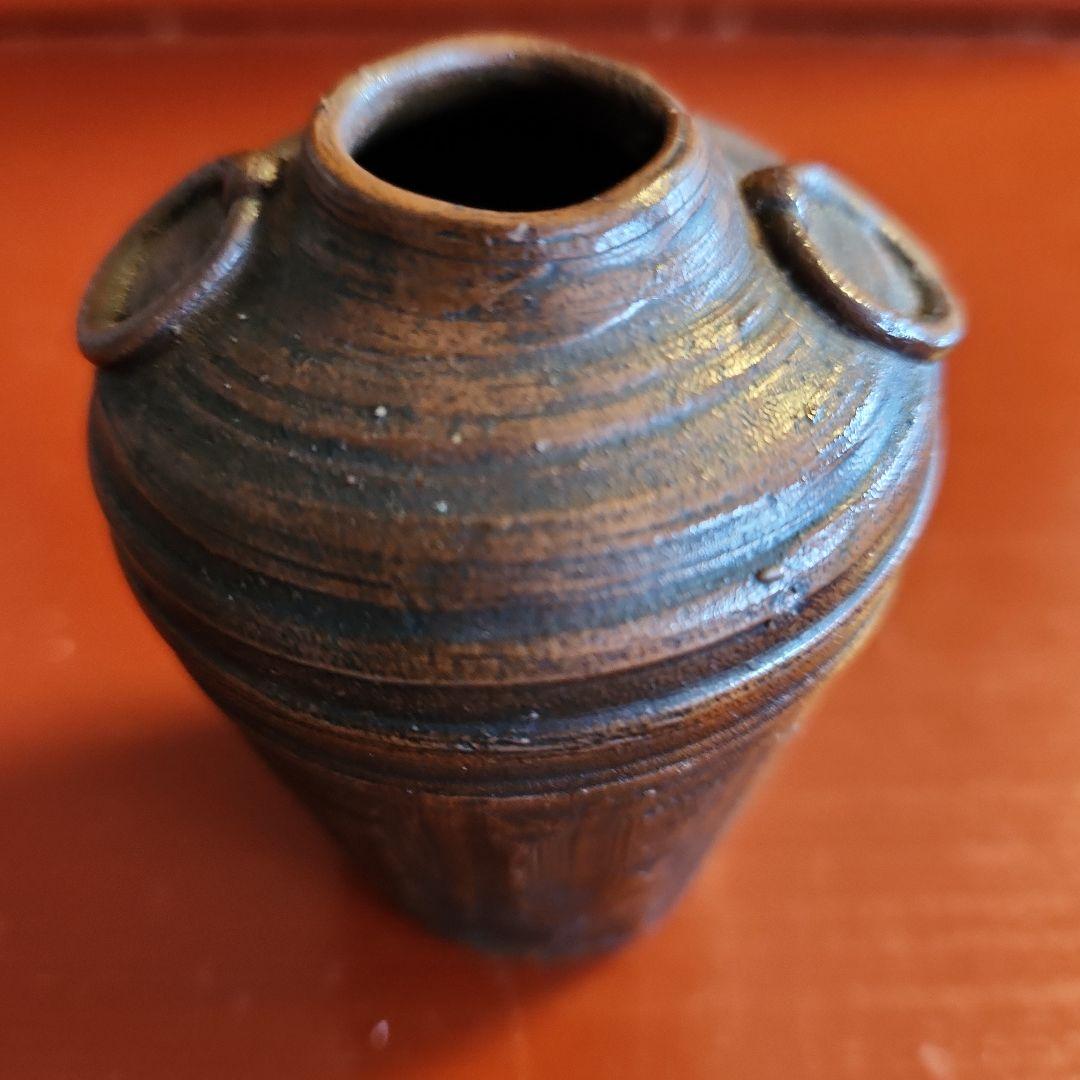 古備前抹茶入れ