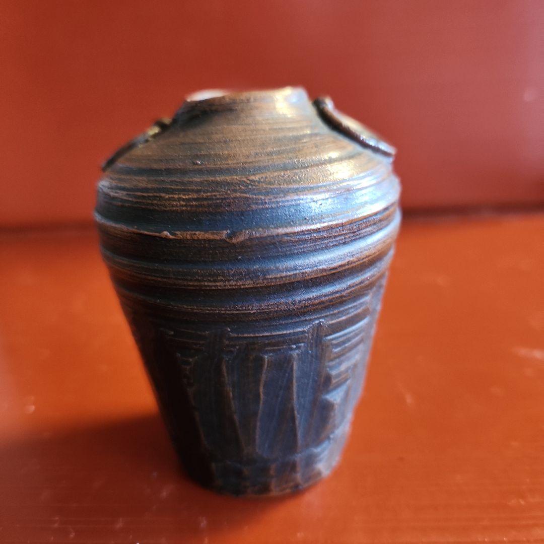 古備前抹茶入れ