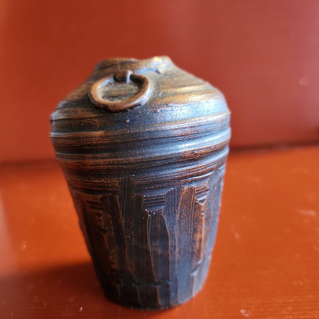 古備前抹茶入れ