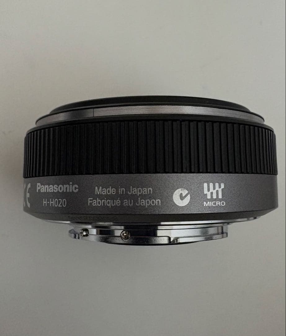 Panasonic LUMIX H-H020 単焦点レンズ 20mm F1.7