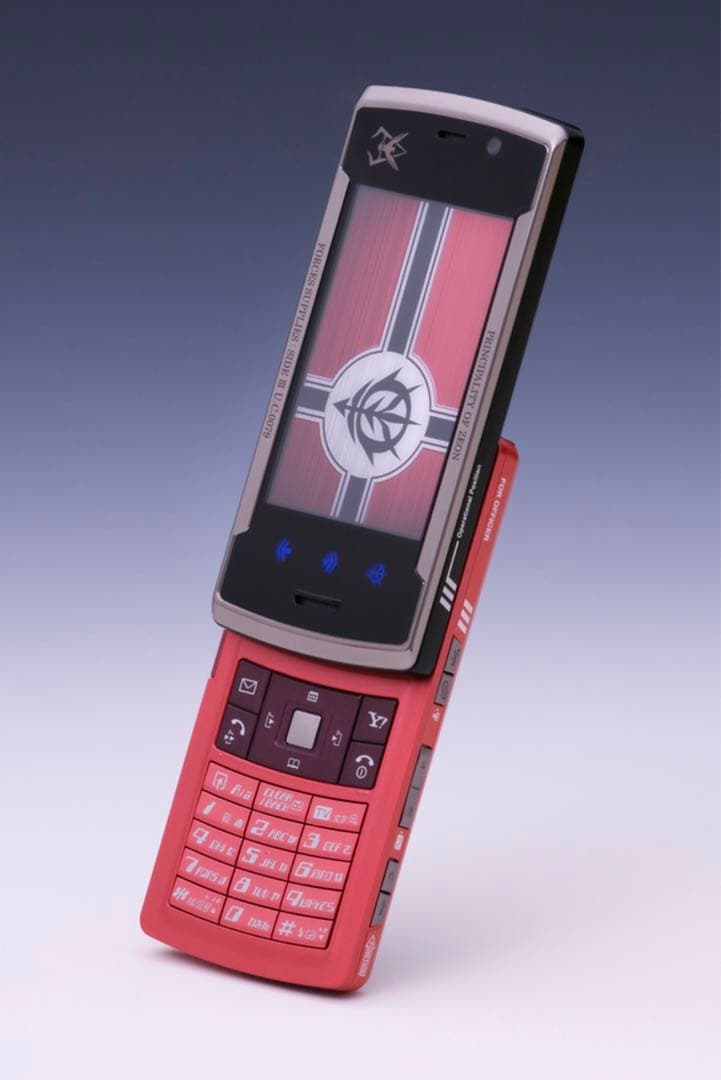 【激レア！】新品未使用　913SH シャア専用 1/12 ザクヘッド 携帯付き！