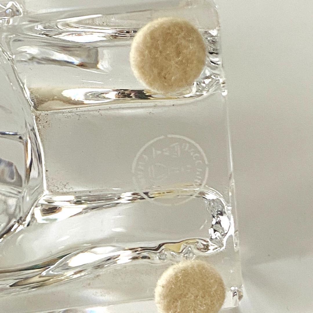 【バカラ】動物 スフィンクス 置物 インテリア 美品★幸運　魔除け