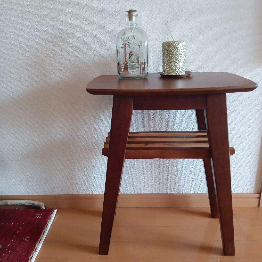 週末限定 アンティーク サイドテーブル