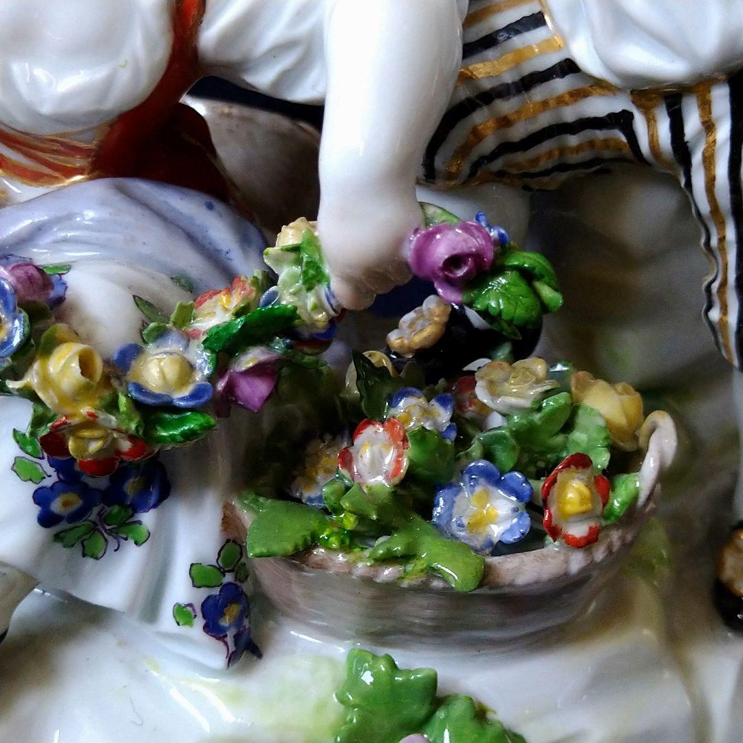 ✤1924年以前マイセン(Meissen)フィギュリン『春の寓意』✤