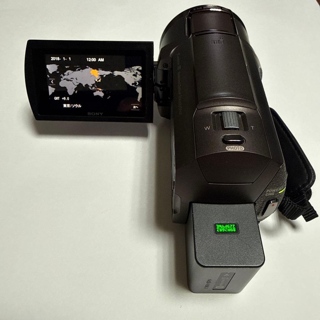 SONY 4Kビデオカメラ 【FDR-AX45】 ジャンク品