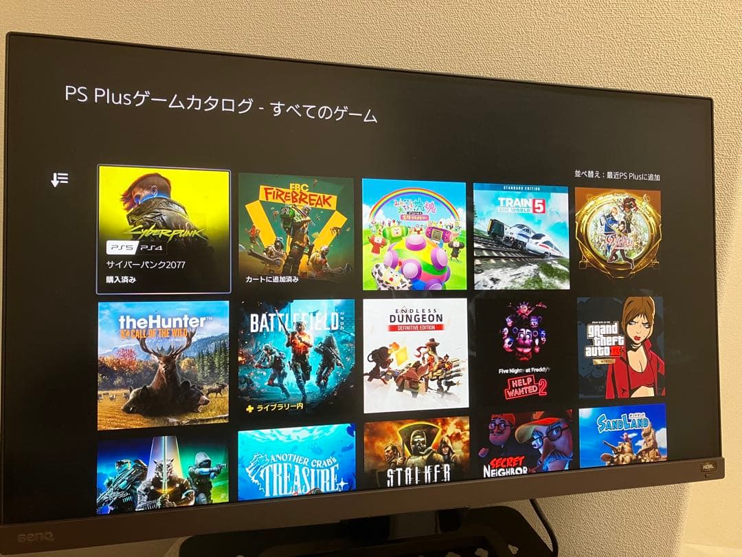 BenQ 4k ディスプレイ EW2780U