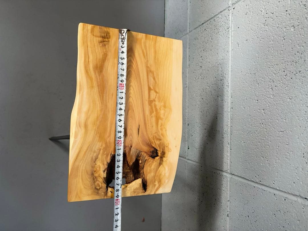 榧木サイドテーブル　コーヒーテーブル　ナイトテーブル　観葉植物置き台