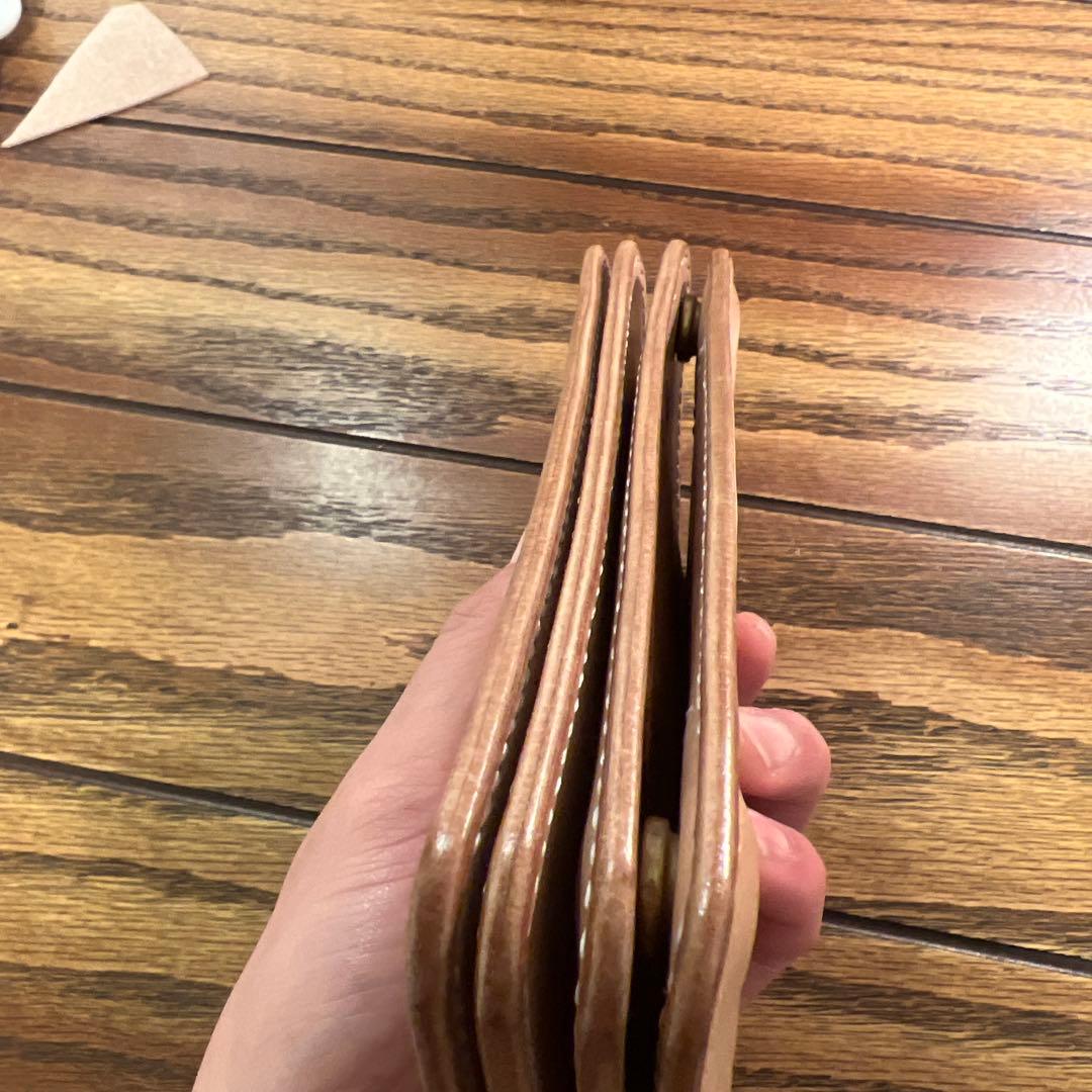 虎龍(弍型) トラッカーウォレット　ヌメ革　長財布