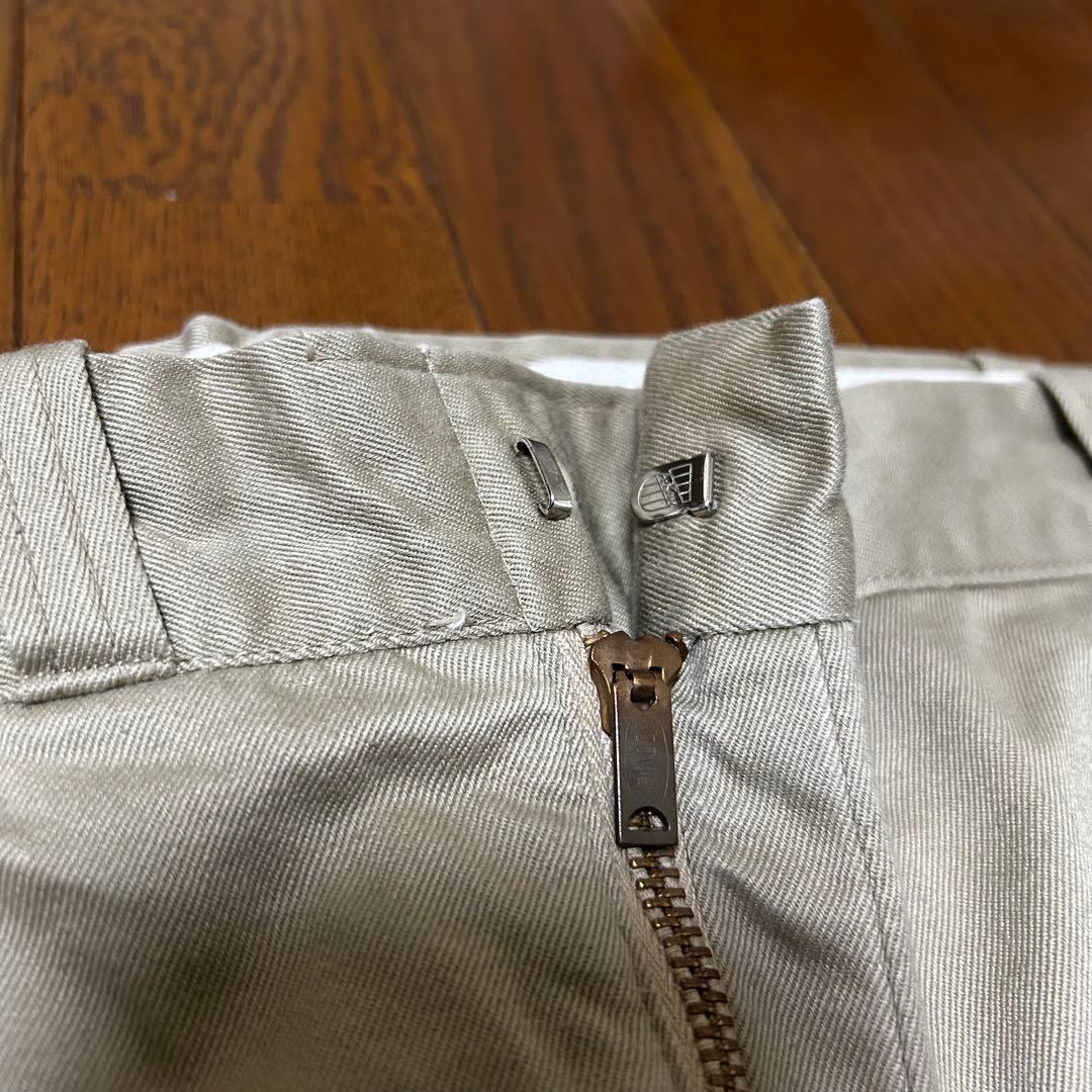 70s US ARMY チノパン W38 ベージュ