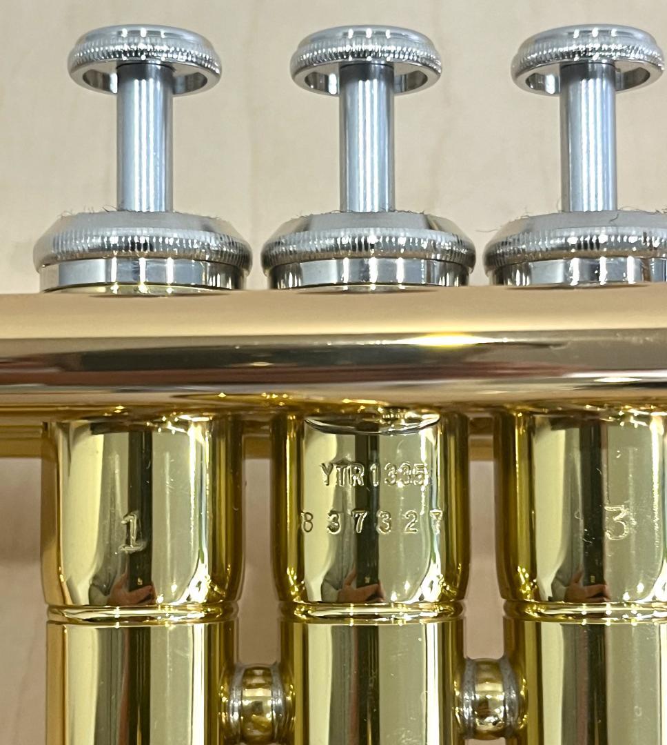 極美品/動作品 YAMAHAトランペット YTR-1335 ヤマハ　ケース付